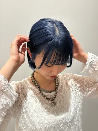 ショート カラー 💗暖色/ブリーチ/ レイヤー/横浜/メイのヘアスタイル