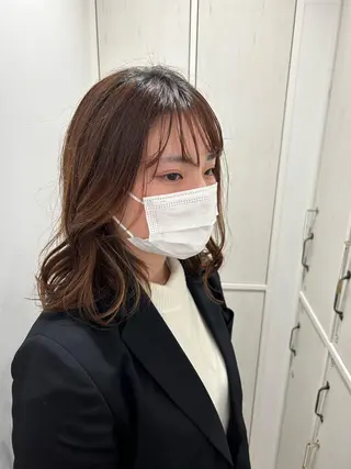 ミディアム カラー メンズヘア/透明感 カラー/ayatoのヘアスタイル