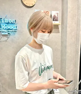 ショート 河原 亮のヘアスタイル