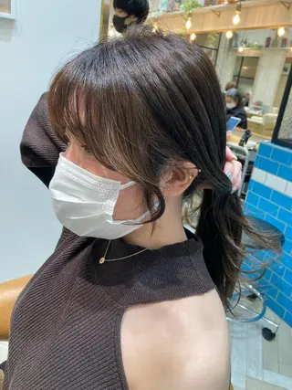 セミロング Loom .by Sea  ルームバイシー所属・レイヤー/前髪/ 韓国/CHIHIROのヘアスタイル