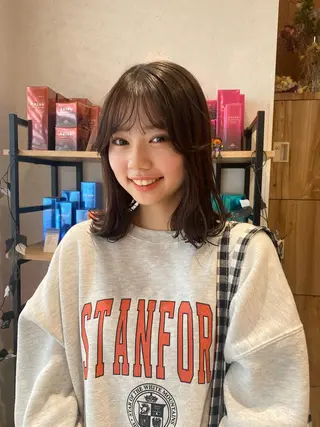 ミディアム パーマ指名No1 /namiのヘアスタイル