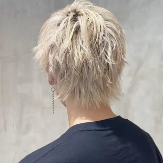 ショート カラー メンズ ill副店長 立和田純也のヘアスタイル