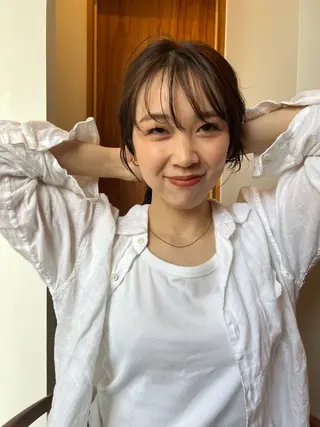 ミディアム カラー KOCHAB所属・三谷 はるなのヘアスタイル