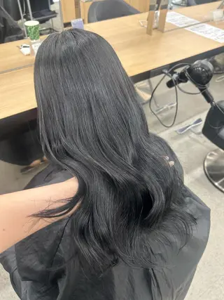 ロング カラー 韓国風透明感 カラー koumiのヘアスタイル