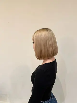 ショート カラー Hair make VERDA所属・富永 憲一郎のヘアスタイル