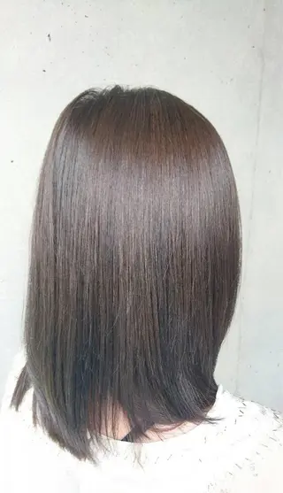 ロング カラー 加藤 未歩のヘアスタイル