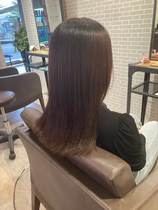 ロング ぱく みやんのヘアスタイル