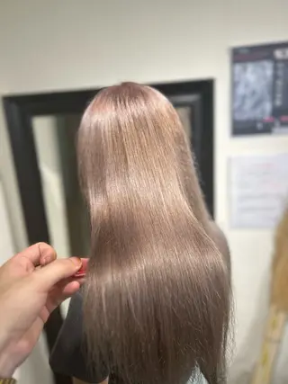 ロング カラー エクステ×ハイトーン 🌈KEISUKEのヘアスタイル