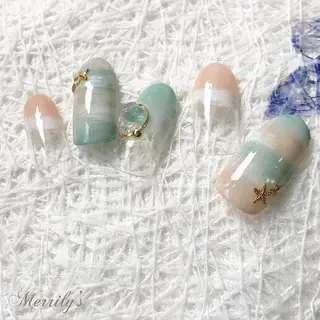 ネイル Merrily's所属・Merrily's Hagi Minaのネイルデザイン