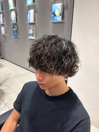 パーマ メンズ 関内/メンズ専門/ パーマ推し/菊池蒼大のヘアスタイル