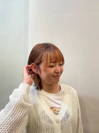 カラー 白髪ケア  BAUM まやのヘアスタイル