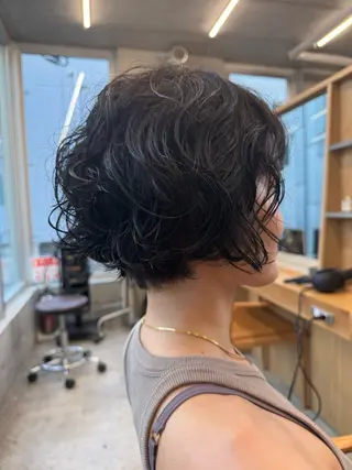 ミディアム パーマ 🌈前田 ジュンのヘアスタイル