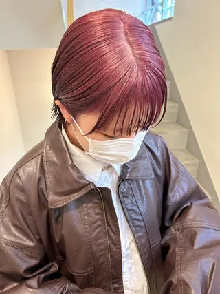 ミディアム sliver renのヘアスタイル