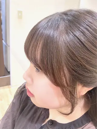 セミロング 滝口 瑞季のヘアスタイル