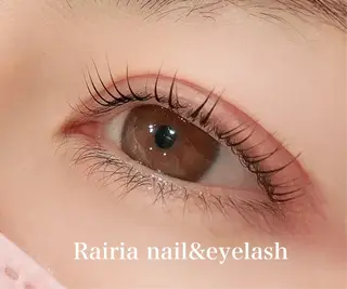 マツエク・マツパ Rairia nail&eyelash所属・Rairia CHIKAのマツエク・マツパデザイン