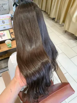 ロング カラー 高橋成海💎透明感/ デザインカラー💎のヘアスタイル