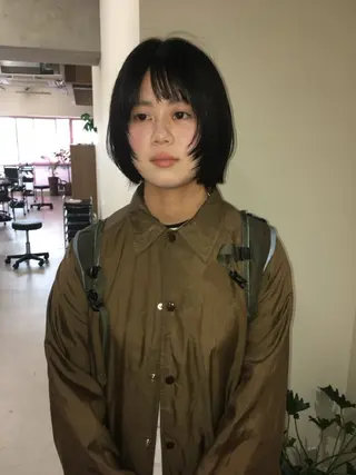 ミディアム natsuki /HUI 金山のヘアスタイル