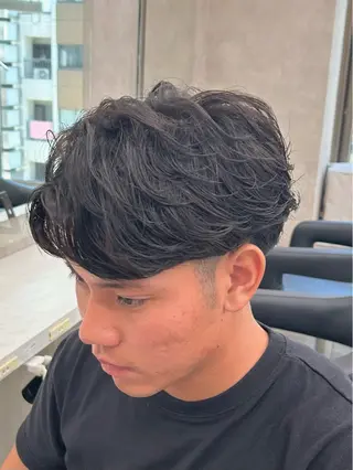 パーマ メンズ 🔷メンズセンターパ ートTAKUMI🔷のヘアスタイル