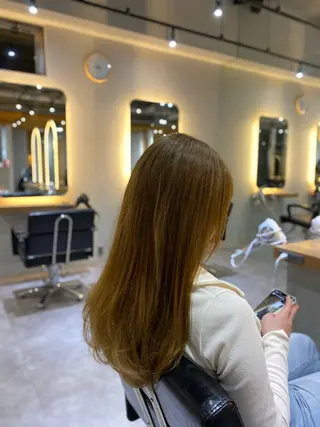 カラー 🌿レイヤー/暖色/ 艶カラー/Rukiのヘアスタイル