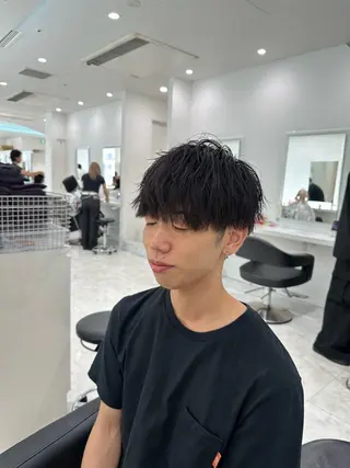メンズ 🐺メンズパーマ マッシュ　あさひ🐺のヘアスタイル