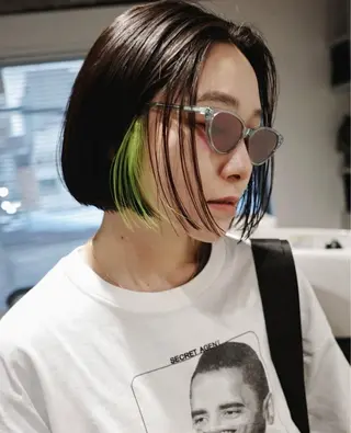 ミディアム groovy所属・学芸大学/bob/ Sakuraのヘアスタイル