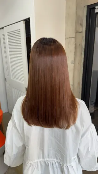 セミロング MAUVE MIYUのヘアスタイル