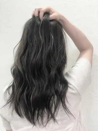 ロング カラー Ash西船橋店 富谷 日菜乃のヘアスタイル