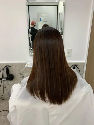 セミロング パーマ 相武台ショート特化 💐川崎希💐のヘアスタイル