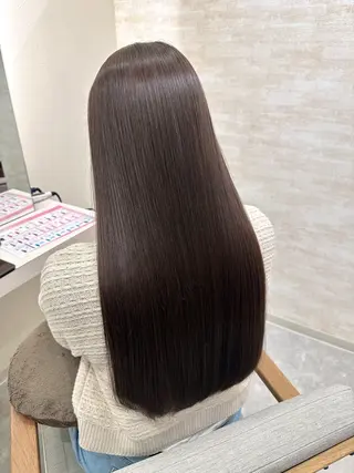 ロング 髪質改善&ヘアケア 永山若奈のヘアスタイル