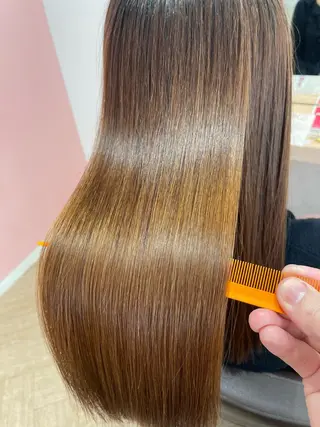 ロング カラー パーマ AVANCEなかもず店所属・AVANCE 長尾 尚悟のヘアスタイル