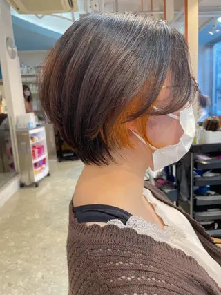 ショート カラー 瀬川 雄太のヘアスタイル