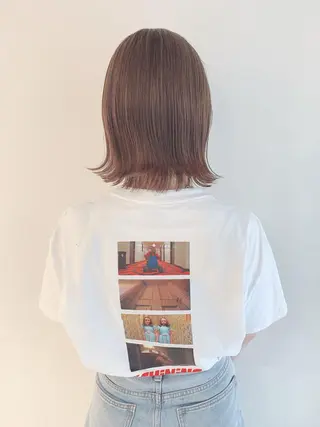 ショート カラー なりたいが叶う ながしまじゅんきのヘアスタイル