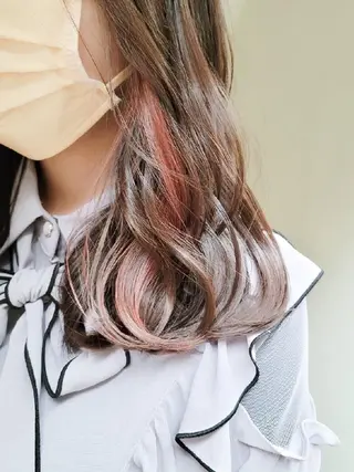 ロング 🇰🇷透明感×ハイ トーン🌟tomoのヘアスタイル