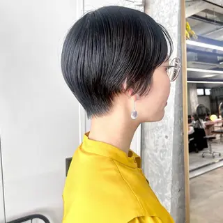 ショート 韓国ヘア /男女❄️ 細江 美紅のヘアスタイル