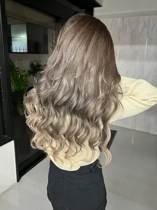 ロング カラー Lapis 池袋店所属・MASHIRO 🩵Lapis池袋店のヘアスタイル