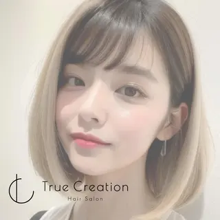 ミディアム 🦄コグレケンタピ ンクカラー🎨パーマのヘアスタイル