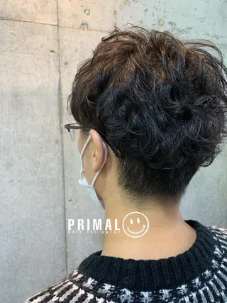 ショート メンズ 佐瀬竜矢PRIMAL /portのヘアスタイル