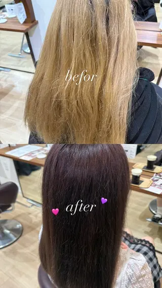 カラー 🖤🩶美容オタク 🩶🖤/aikaのヘアスタイル