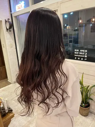 ロング 🍭透明感カラー 志賀拓海🍬🌈のヘアスタイル