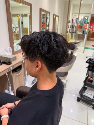 パーマ メンズ 💎玉村 愛李💎 【ash 津田沼店】のヘアスタイル