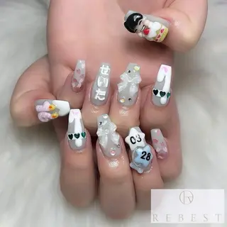 マツエク・マツパ ｎａｉｌ＆ｅｙｅ🐰 ＲＥＢＥＳＴ心斎橋店のネイルデザイン