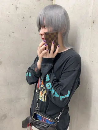 ショート カラー 🌟龍明🌟福岡 ハイトーン🌟のヘアスタイル