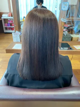 セミロング topstylist 遠山康兵のヘアスタイル