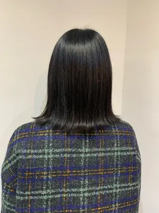 ミディアム 韓国ヘア 🎀華澄のヘアスタイル