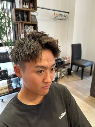 メンズ 野村 俊太のヘアスタイル