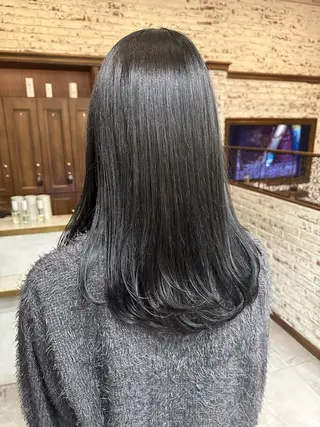 セミロング Mauve 世田谷 きたじまのヘアスタイル