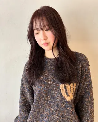 ロング カラー ケアパーマ/ブリーチ daisukeのヘアスタイル