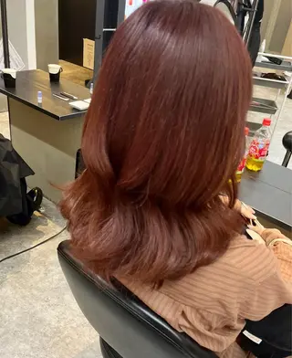 セミロング カラー kanato🇰🇷 【札幌韓国ヘア】のヘアスタイル