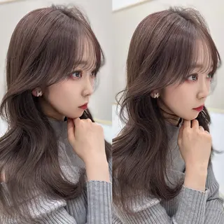 セミロング 似合わせ/レイヤー /顔まわり/池田歩樹のヘアスタイル