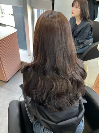 ロング 加藤 優眞のヘアスタイル